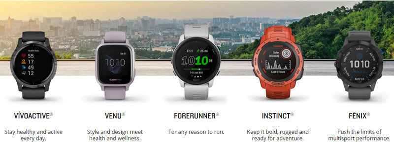 garmin smartwatches