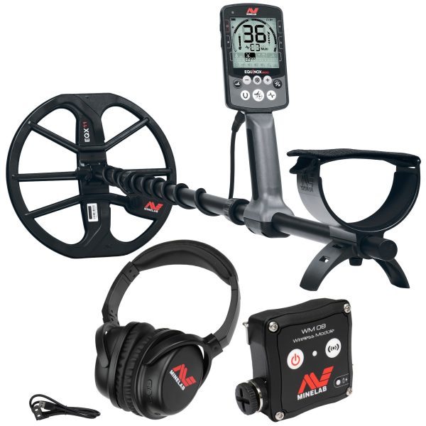 Minelab Equinox 800 Waterproof Metal Detector With 11" DD Search Coil
