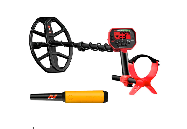 Minelab Vanquish 540 Metal Detector Pro Pack With 8" and 12" Coils and ProFind 20 PinPointer