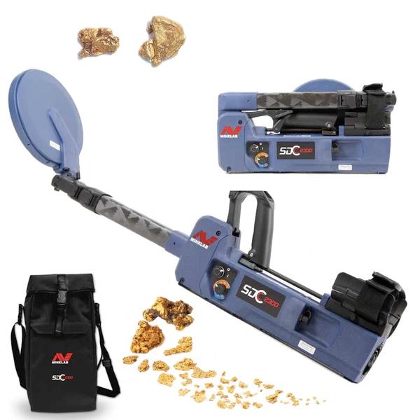 Minelab SDC 2300 Waterproof Gold Metal Detector With 8" Monoloop Search Coil 2020