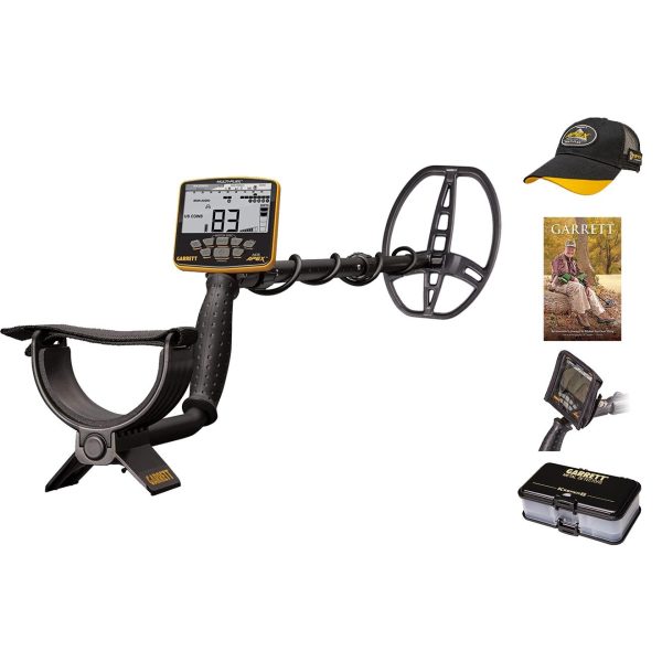 GARRETT ACE Apex Basic Metal Detector with 8.5” x 11” Multi-Flex DD Raider Search Coil